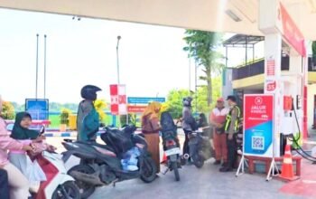 SPBU di Baureno Bojonegoro Dipantau, Distribusi BBM Dipastikan Aman