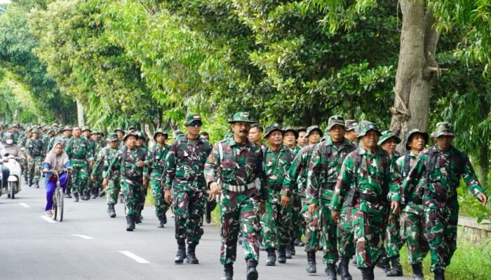 Ukur Kesiapan Jasmani Prajurit, Kodim 0813 Bojonegoro Gelar PSJM