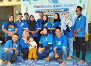 Hangatnya Kebersamaan Ramadan, Segoro Bojonegoro Santuni Anak Yatim di Kanor