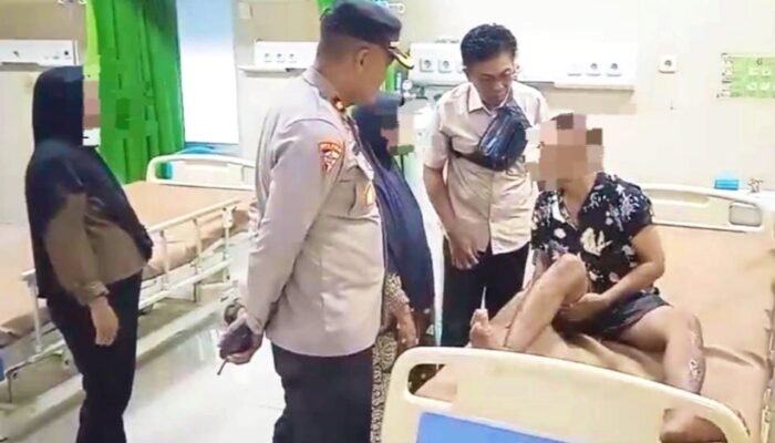 Aksi Nekat ODGJ di Babat Lamongan Berakhir Damai, Polisi Pilih Jalan Humanis