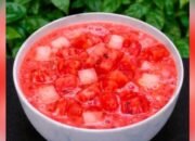Cara Praktis Bikin Es Semangka Jelly, Cocok Buat Cuaca Panas