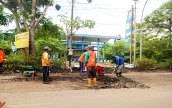 Tambal Sulam Lagi, Jalan Nasional Baureno Bojonegoro Hancur dalam Hitungan Minggu