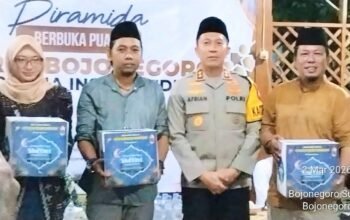 Ramadan Penuh Makna, Polres Bojonegoro Buka Puasa Bersama Media dan Anak Yatim