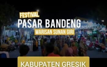 Malam Songolikur Gresik Membara, Pasar Bandeng Jadi Magnet Ribuan Warga