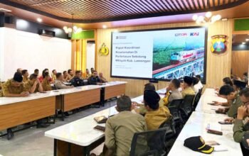 Operasi Ketupat 2026 Dimulai, Polres Lamongan Fokus Pengamanan Rel Kereta Api