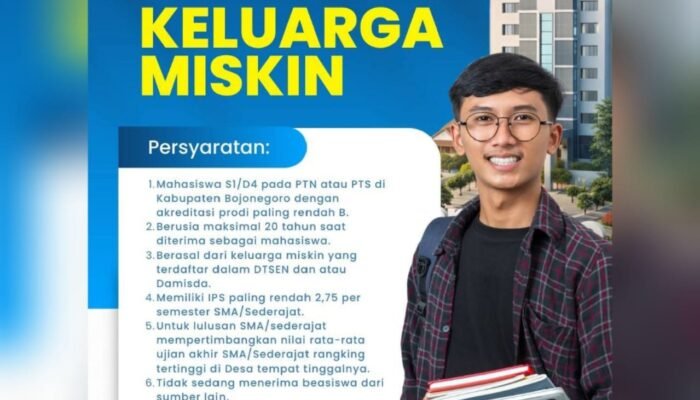 Punya Nilai Tinggi di Desa, Jangan Sia-siakan Beasiswa Pemkab Bojonegoro, Simak Cara Lolosnya