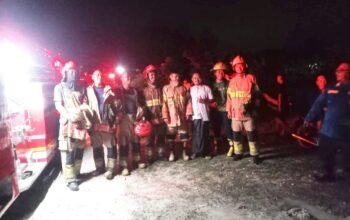 Gudang Penggilingan Padi di Sukosewu Bojonegoro Diamuk si Jago Merah, Aset Ratusan Juta Nyaris Ludes