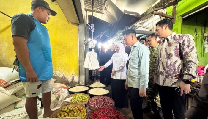 Sidak Pasar Gelondong Gede Tuban, Wapres Gibran: Jangan Sampai Rakyat Kesulitan Pangan