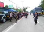 Pantura Lamongan Macet Positif, Ternyata Ada Aksi Keren IPSI Bareng Aparat Gabungan