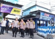 Jelang Lebaran, Kapolres Lamongan Cek Langsung Pos Pengamanan Mudik