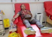 Ramadan Berkah, PMI Bojonegoro Bagi Sembako untuk Pendonor Darah