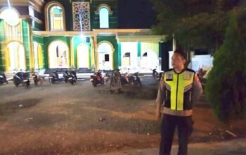 Polisi Kedungadem Bojonegoro Keliling Masjid Saat Tarawih, Ini Tujuannya