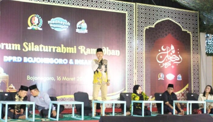Suasana Akrab, DPRD Bojonegoro Gelar Silaturahmi Ramadan Bersama Jurnalis