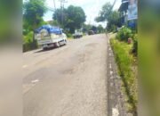 Tambalan Tak Rata di Jalan Nasional Lamongan-Bojonegoro Bikin Pemudik Sengsara, Ini Keluhannya
