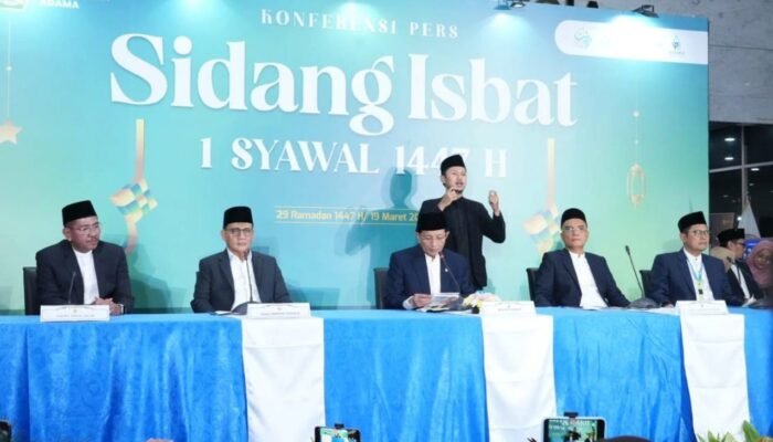 Sidang Isbat Putuskan Idulfitri 1447 H Sabtu 21 Maret 2026