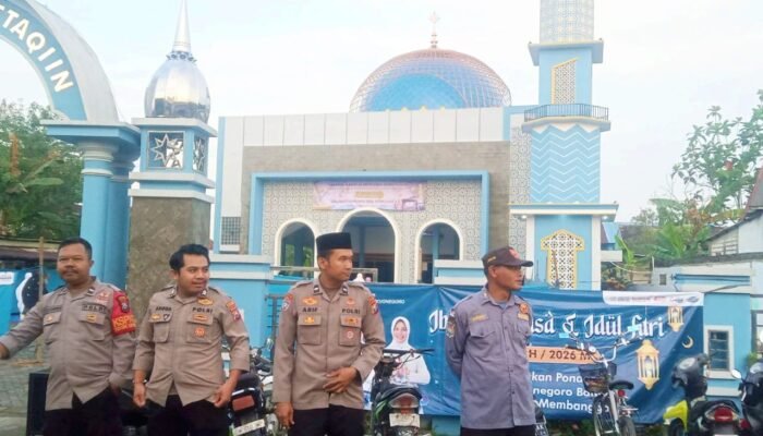 400 Jamaah Padati Masjid Al Mutaqqin Sumberagung Kepohbaru Bojonegoro, Pesan Toleransi Menggema