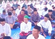 Ratusan Jamaah Muhammadiyah Padati Lapangan Bumirejo Kepohbaru Bojonegoro, Salat Id Berlangsung Khusyuk