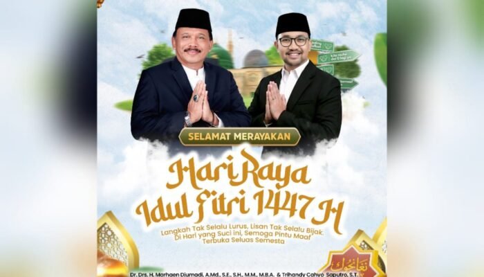 Idul Fitri 1447 H, Pemkab Nganjuk Serukan Persatuan dan Kepedulian Sosial