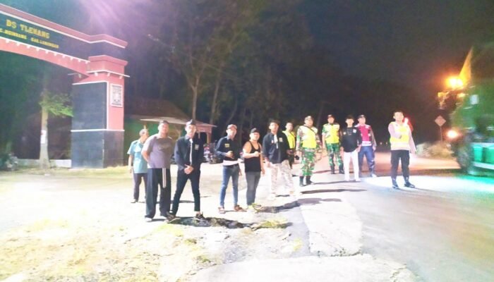 Pengamanan Lebaran Diperketat, Aparat Sisir Titik Rawan di Lamongan