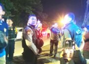 Jaga Keamanan Lebaran, Kapolres Lamongan Pimpin Patroli Malam