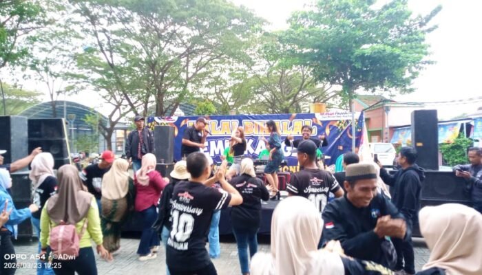 Nada Dewa Music Guncang Halal Bihalal PWB Bojonegoro, Penonton Joget Tanpa Henti