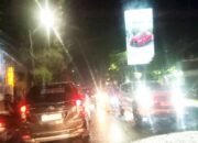 Gerimis Malam Bikin Lalin Bojonegoro Melambat, Arus Balik Mulai Padat