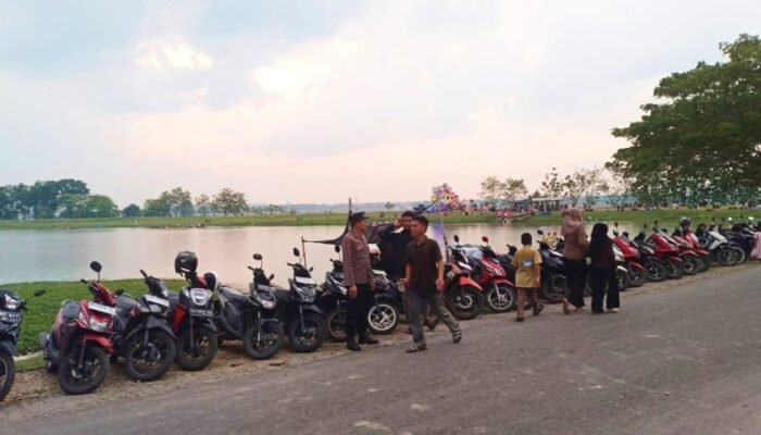 Libur Lebaran Belum Usai, Polisi Padangan Bojonegoro Ingatkan Orang Tua Awasi Anak di Wisata