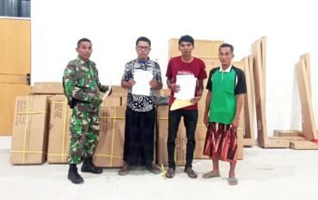 Distribusi Tuntas, Babinsa Pastikan Koperasi Desa di Lamongan Makin Modern