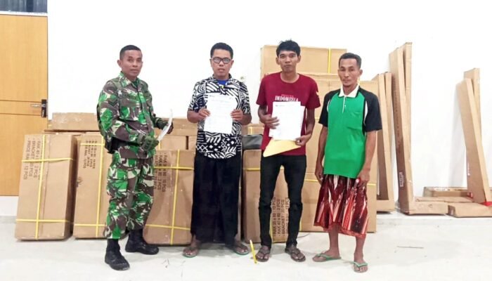 Distribusi Tuntas, Babinsa Pastikan Koperasi Desa di Lamongan Makin Modern