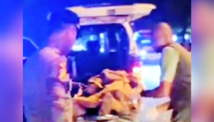 Gagal Menyalip, Tabrakan Keras Terjadi di Jalan Jaksa Agung Lamongan