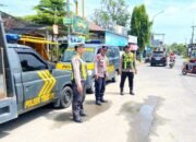 Polisi Turun Langsung, Jaga Keamanan Perbatasan Trucuk dan Kota Bojonegoro