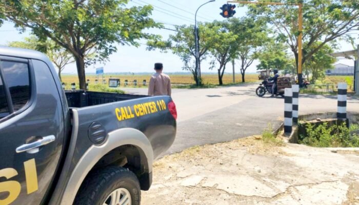Patroli Siang Polsek Kapas Sisir Jalur PUK Tanjungharjo Bojonegoro, Cegah Curanmor dan Balap Liar