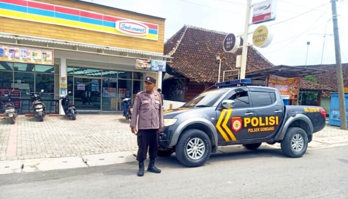 Polisi Sambangi Indomaret Gondang Bojonegoro, Ini Tujuannya