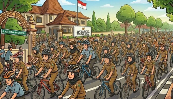 Bupati Bojonegoro Terapkan Wajib Sepeda untuk ASN, Siap-siap Gowes