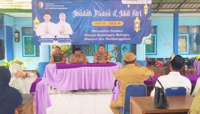 Pererat Silaturahmi, Kapolsek Baureno Bojonegoro Kumpul Bareng Forkopimcam
