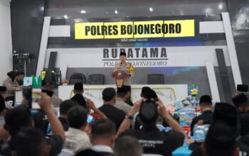 Polres Bojonegoro dan BKP Silaturahmi, Ajak Pesilat Jaga  Kondusivitas Jelang Lebaran