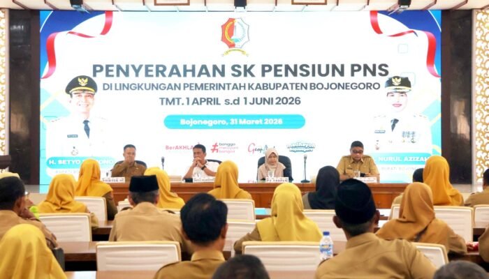 Bupati Bojonegoro Lepas 118 PNS Purna Tugas, Ini Pesan Pentingnya