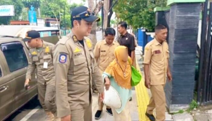 Satpol PP dan Dinsos Amankan PPKS di Kota Bojonegoro