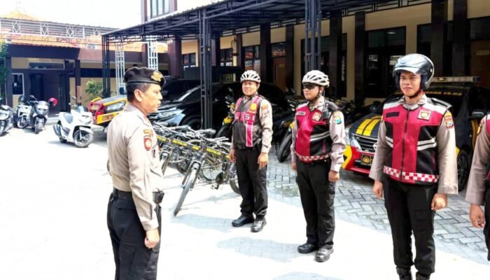 Strategi Baru Polisi Lamongan: Patroli Sepeda Bikin Kriminalitas Mikir Dua Kali