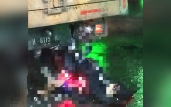 Motor Hantam Truk Fuso Berhenti, Dua Pemuda Bojonegoro Tewas