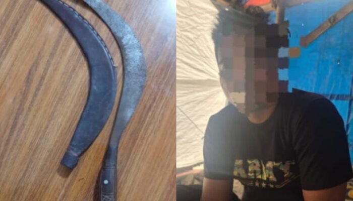 Pelaku Pembacokan di Lamongan Asal Tuban  Ditangkap Diwilayah Gresik Tanpa Perlawanan