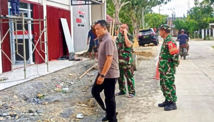 Atap Ambruk, Kodim Bojonegoro Gerak Cepat Benahi KDKMP
