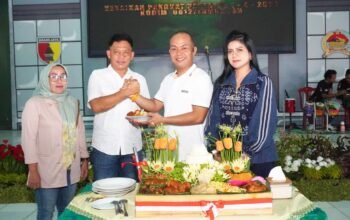 Momen Haru di Makodim Lamongan, Kenaikan Pangkat Dibalas Aksi Sosial