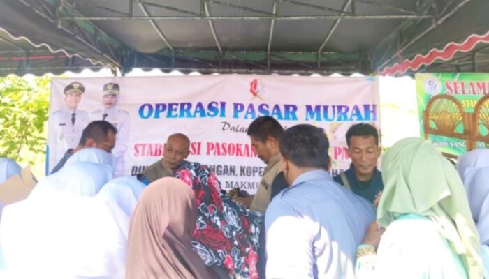 Pemkab Bojonegoro Gelar Operasi Pasar, Harga Sembako Bikin Lega
