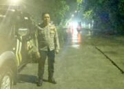 Cegah Kejahatan, Polisi Kasiman Bojonegoro Patroli Malam Amankan Wilayah