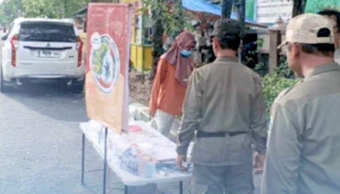 Satpol PP Lamongan Tertibkan PKL, Fokus di Jalan Protokol dan Trotoar