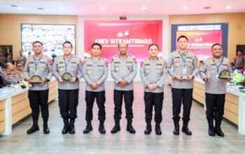 94 Persen Lebih Kasus Selesai, Polres Lamongan Sabet Penghargaan Bergengsi