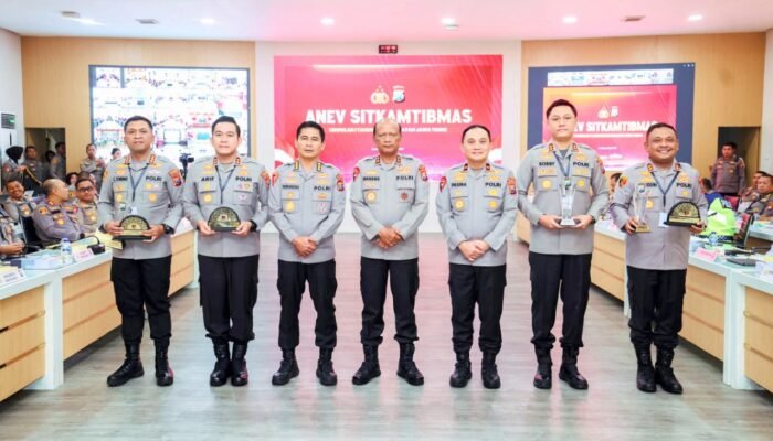94 Persen Lebih Kasus Selesai, Polres Lamongan Sabet Penghargaan Bergengsi