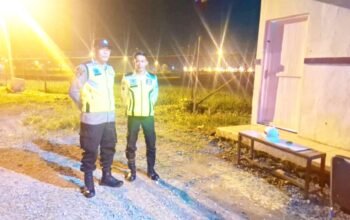 Polisi Gayam Bojonegoro Patroli, Jaga Keamanan di Area Vital