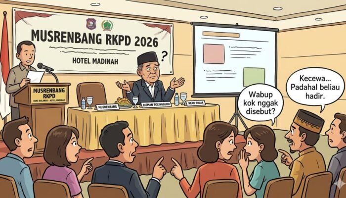 Hadiri Musrenbang, Wabup Bone Bolango Diabaikan, Ini Sorotan Warga